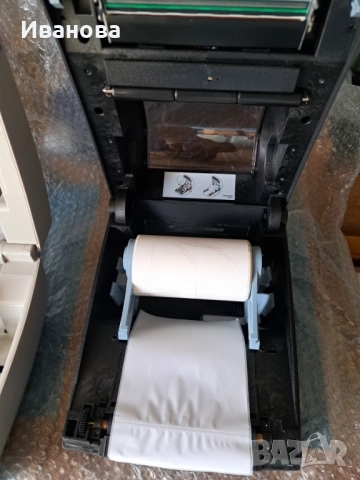 Принтер етикетен Bixolon SLP-DX420, снимка 7 - Оборудване за магазин - 54010332