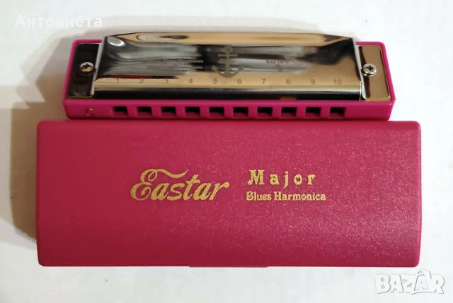 Eastar Major Blues диатонична хармоника, снимка 2 - Други - 54658696
