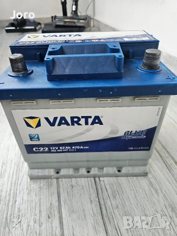 акумулатор varta blue dynamic c 22 12v 52 ah 470 A, снимка 3 - Друга електроника - 55038257