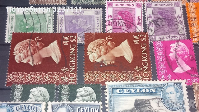 Марки от Британски колонии , снимка 4 - Филателия - 54393313
