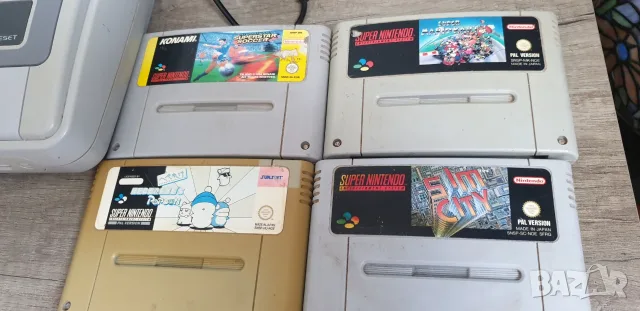 Конзола Super Nintendo с четири дискети, снимка 5 - Nintendo конзоли - 55381808