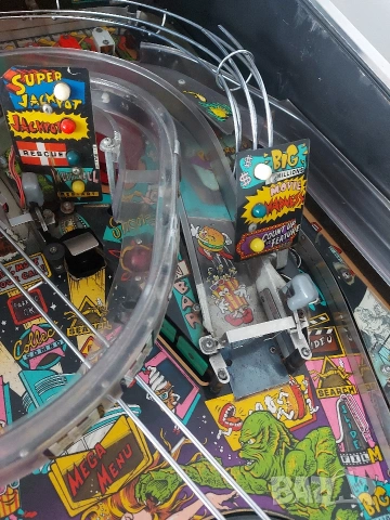 флипер /pinball - Creature from the Black Lagoon, снимка 11 - Настолни игри - 54754669