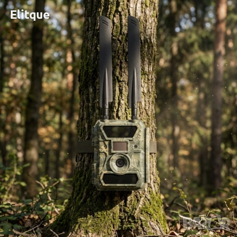 Ловна камера PNI Hunting 400C 12MP с 4G LTE – изпраща снимки на телефон, нощно виждане 20 м