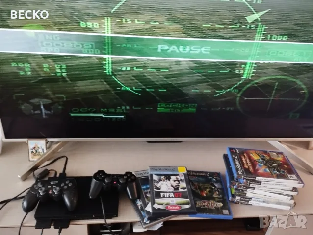 PlayStation 2slim с два джойстика и 15 игри, снимка 8 - PlayStation конзоли - 55645762