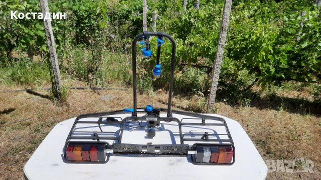 Багажник за колела за теглич euro classic  bike rack  за 2 велосипеда