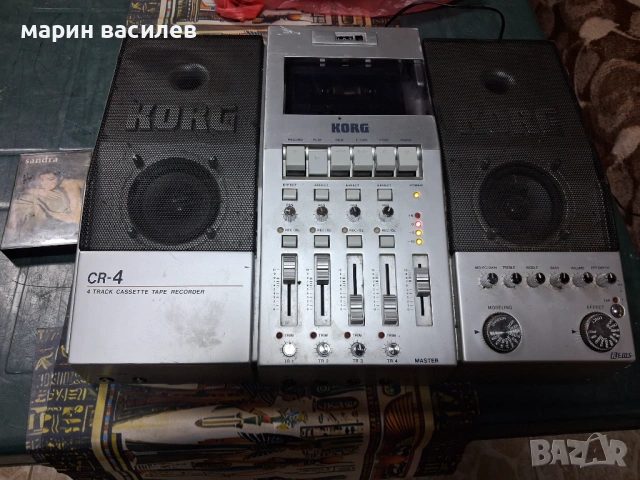 Korg cr 4 track cassete tape recorder