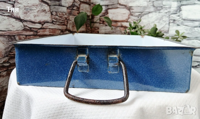 Голяма емайлирана тава , снимка 3 - Съдове за готвене - 54259364