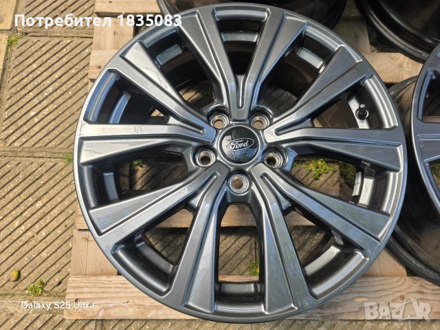 Лети джанти 17ки 5х108 Ford, снимка 5 - Гуми и джанти - 54586260