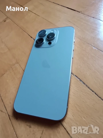 iPhone 15 pro Natural Titanium гаранция!, снимка 2 - Apple iPhone - 54576142