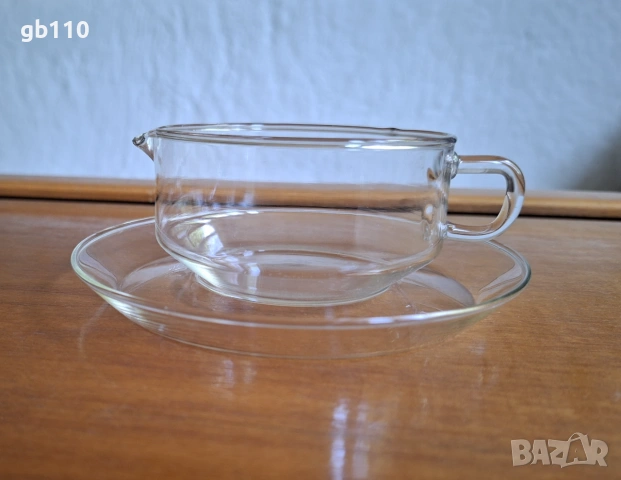 Сервиз Йенско стъкло от ГДР - Jennaer Glas DDR, снимка 2 - Сервизи - 54981361