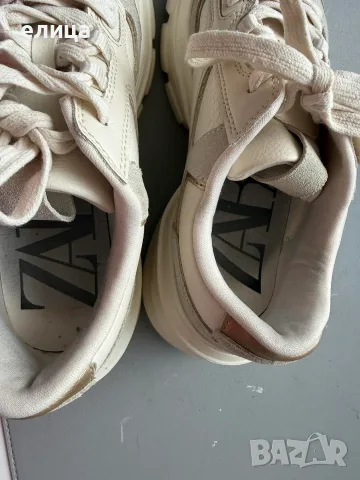 Сникърси ZARA / Зара 39 номер, снимка 4 - Дамски ежедневни обувки - 55390689