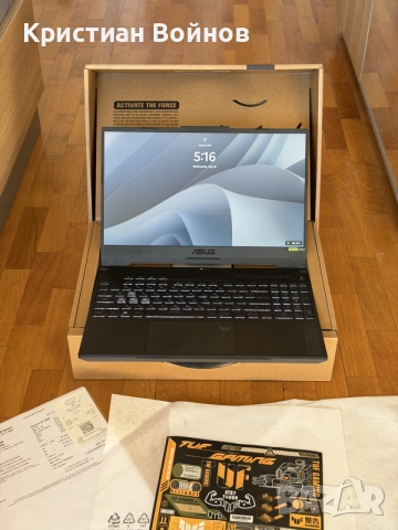 ASUS TUF Gaming F15 FX507VV - i7-13700H / RTX 4060 / 24GB RAM /