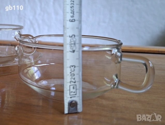 Сервиз Йенско стъкло от ГДР - Jennaer Glas DDR, снимка 6 - Сервизи - 54981361