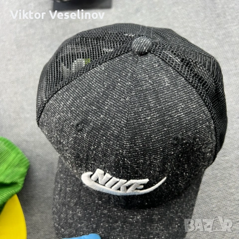 Nike Vintage Trucker Cap One Size Шапка с Козирка Сива, снимка 3 - Шапки - 54290860