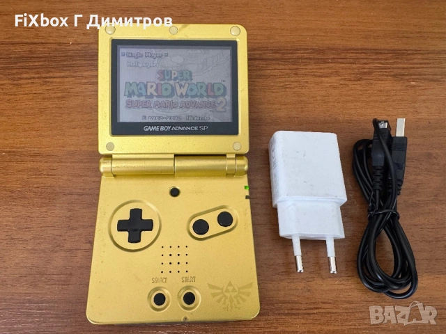 Nintendo GBA SP Limited Edition Zelda, снимка 4 - Nintendo конзоли - 54113573