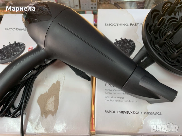 Babyliss Мощен Сешоар с Дифузер 2200W, снимка 9 - Сешоари - 54863075