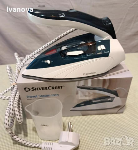 Нова ТУРИСТИЧЕСКА парна ютия SILVERCREST