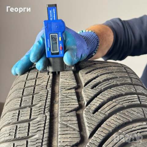 Комплект 4броя Pirelli Sottozero 3 245/45 R18 100V DOT3622| Джанти 8Jx18H2-N ET43 A2134013700| Гуми , снимка 6 - Гуми и джанти - 54862244