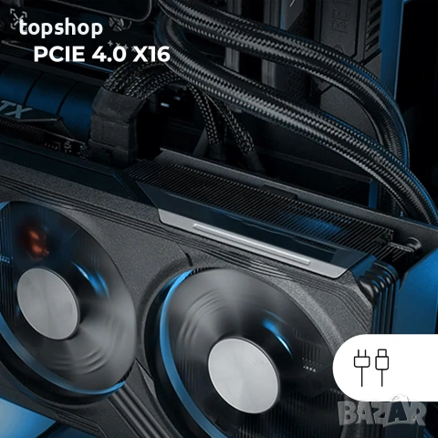 Чисто нов Удължителен Кабел за Вертикален Монтаж на Видеокарта Mars Gaming MCA-PCIE40 Riser Cable PC, снимка 2 - Кабели и адаптери - 54985857