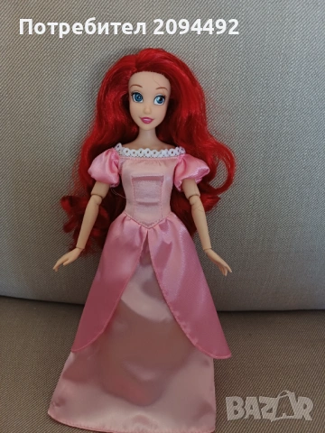Оригинална Disney Store Кукла Ариел Дисни Малката Русалка 