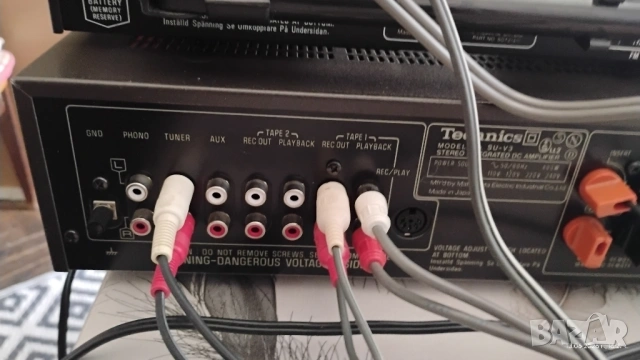 Technics SU-V3 ,Technics ST-S7 - комплект усилвател и тунер, снимка 14 - Ресийвъри, усилватели, смесителни пултове - 54894808
