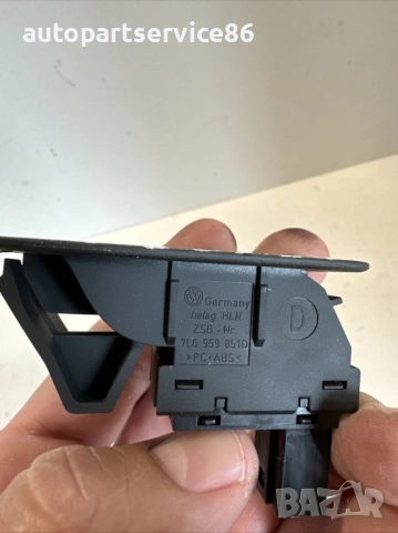 Бутон за прозорец задна дясна врата за Volkswagen Touareg 3.0 Tdi (08-2010) 7L6959851D, снимка 2 - Части - 54181263