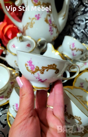 Сервиз за мока кафе Reichenbach , снимка 5 - Сервизи - 54245149