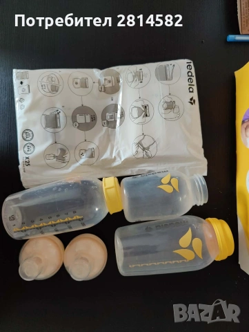 Комплект за кърмачки Medela, снимка 3 - Помпи за кърма - 55058980