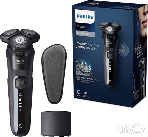Електрическа самобръсначка Philips Shaver Series 5000 S5579/50 Wet & Dry -  НОВА ЗАПЕЧАТАНА-