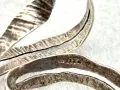 Сребърни Обеци (проба 925)-15,69 грама, снимка 8