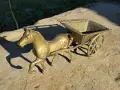 Бронзов Кон и Каручка , снимка 5