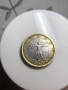 1 euro 2002 Italy mint error on the rim, снимка 1