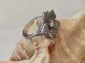 Сребърен пръстен арт 925, снимка 5