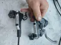 Хидравлични спирачки за велосипед колело Shimano deore bl m 595 свалени от 29 цола, задна за вгражда, снимка 1