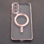Samsung Galaxy A36 калъф гръб MagSafe защита на камерите розов кант, снимка 1