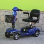 Инвалидна Електрческа Четириколка 350W (сваляема батерия) СИНЯ, снимка 1