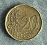 🇧🇪 Белгия 20 Евроцента, 2000 г. • Крал Албер II, снимка 2