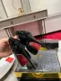 Christian Louboutin So Kate Patent Pumps – Black, снимка 7