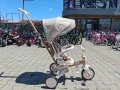 BYOX Детска триколка COMPACTO 4в1 бежов, снимка 1