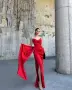 дълги рокли сатен, снимка 7