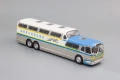 Greyhound Scenicruiser междуградски автобус - мащаб 1:72 на DeAgostini моделът е нов в блистер, снимка 1