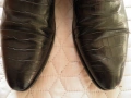 Bata оригинални мъжки черни обувки от естествена кожа, снимка 4
