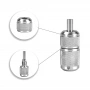 Ръкохватка за татуиране - Silver Tattoo handle Grips, снимка 4