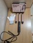 Чисто нова Комплект маша за коса 3 в 1 Flintronic, керамична, LCD, 160C-200C, снимка 1