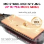 Четка преса за коса TYMO Flat Iron Hair Straightener Brush 2 in 1 200M Ions Ceramic Black, снимка 10