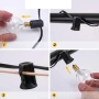 000004 LED светеща гирлянда  5м или 10м с крушки G40, снимка 5