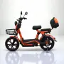 Електрически двуместен скутер – велосипед  със 18″ гуми, 750W, 48V/20Ah, снимка 9