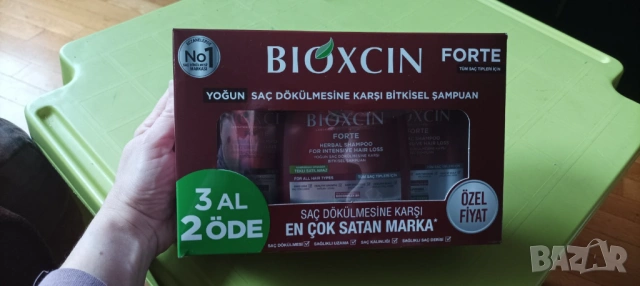 Комплект Шампоан за коса Биоксин Форте Bioxcin Forte, серум, снимка 4 - Продукти за коса - 54472435