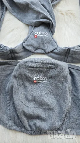 Слинг Caboo Close Parent, Органичен памук, Сив, снимка 7 - Кенгура и ранички - 55579875