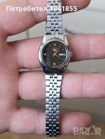часовник Сейко 5 , снимка 2 - Дамски - 54726696
